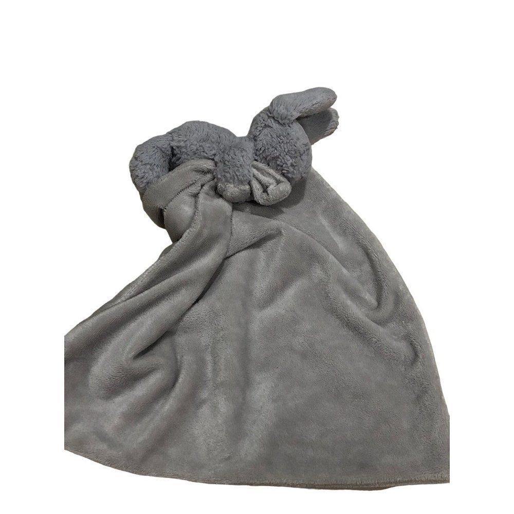 Jellycat Bunny Rabbit Lovey Security Blanket Plush Toy Gray